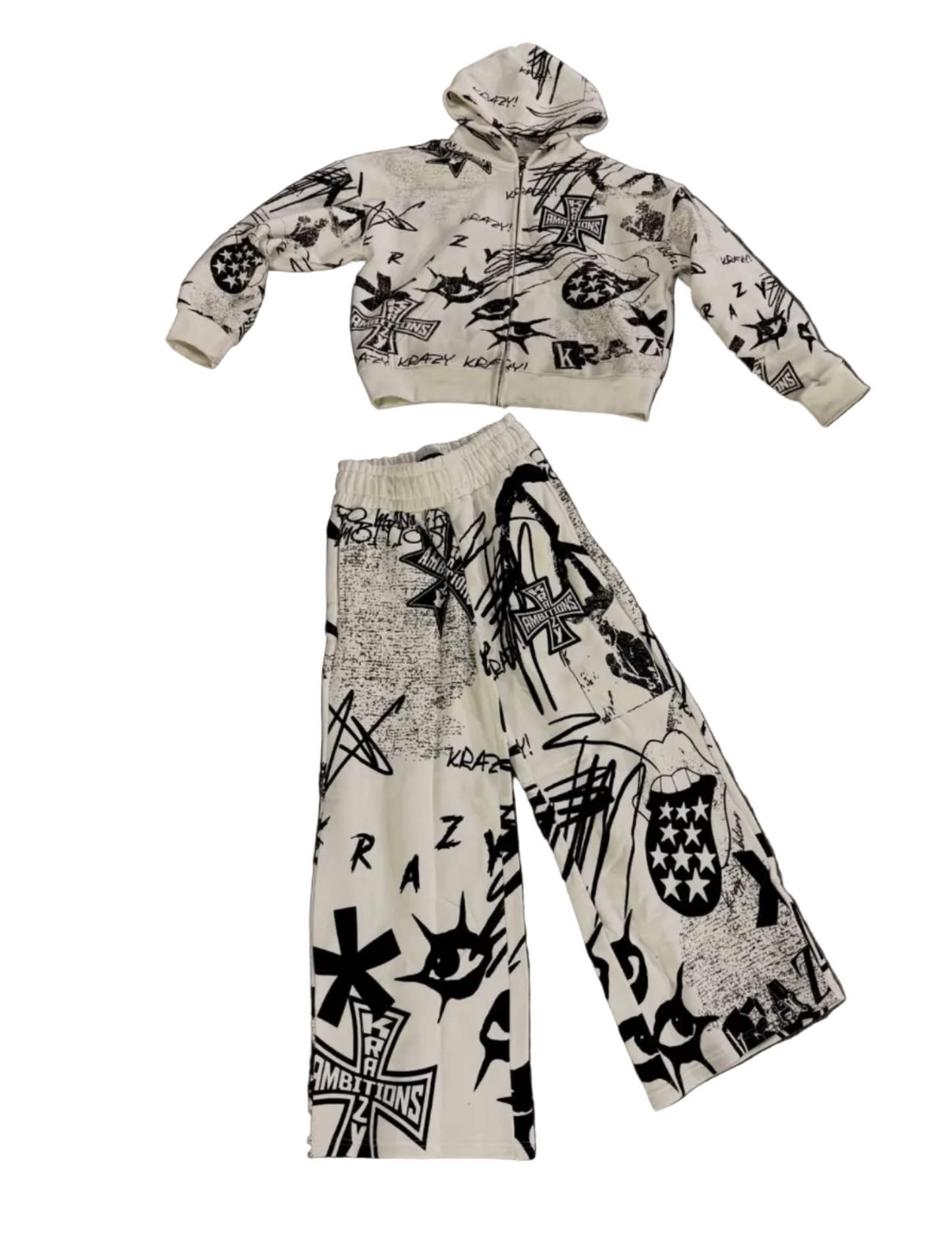 Krazy Ambitions Graffiti Sweatsuit