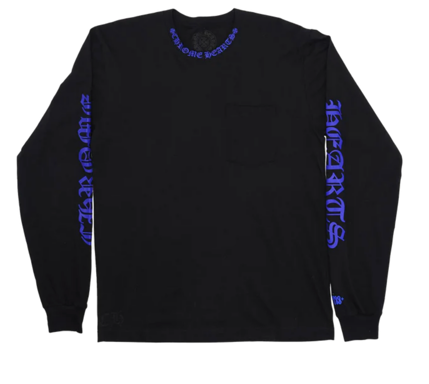 Chrome Heart Logo Long Sleeve T Shirt Pre Owned