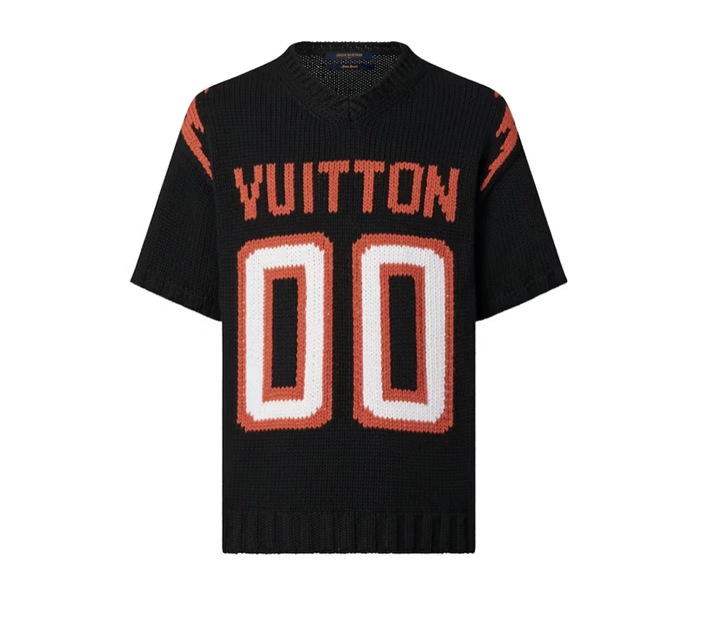 Louis Vuitton Logo Knit Sweater Jersey Pre- Owned
