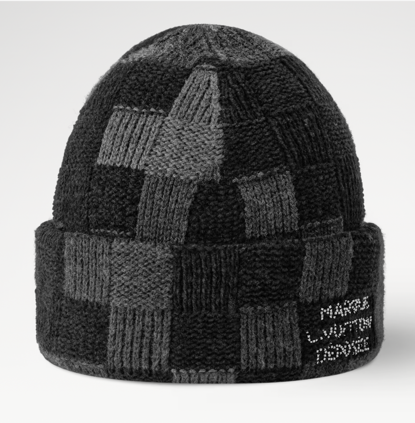 Louis Vuitton Crush Damoflage Beanie Pre- Owned