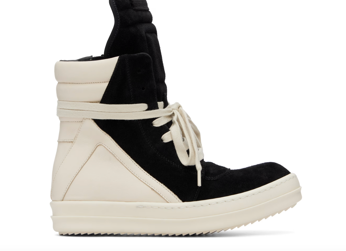 Rick Owens Suede GeoBaskets