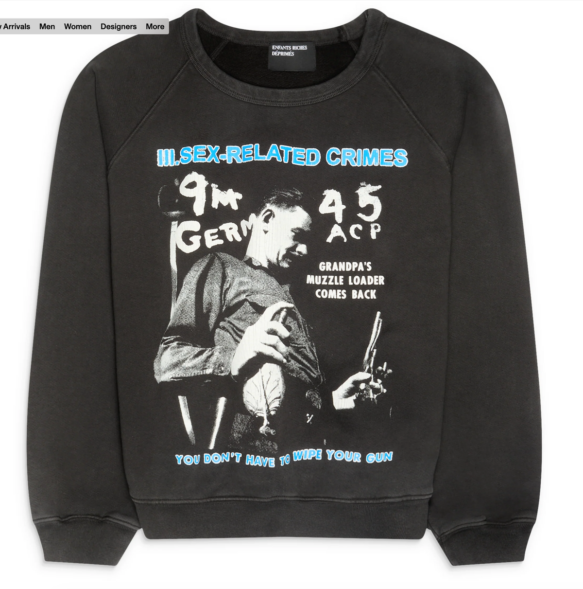 ERD Sex Crimes Sweatshirt