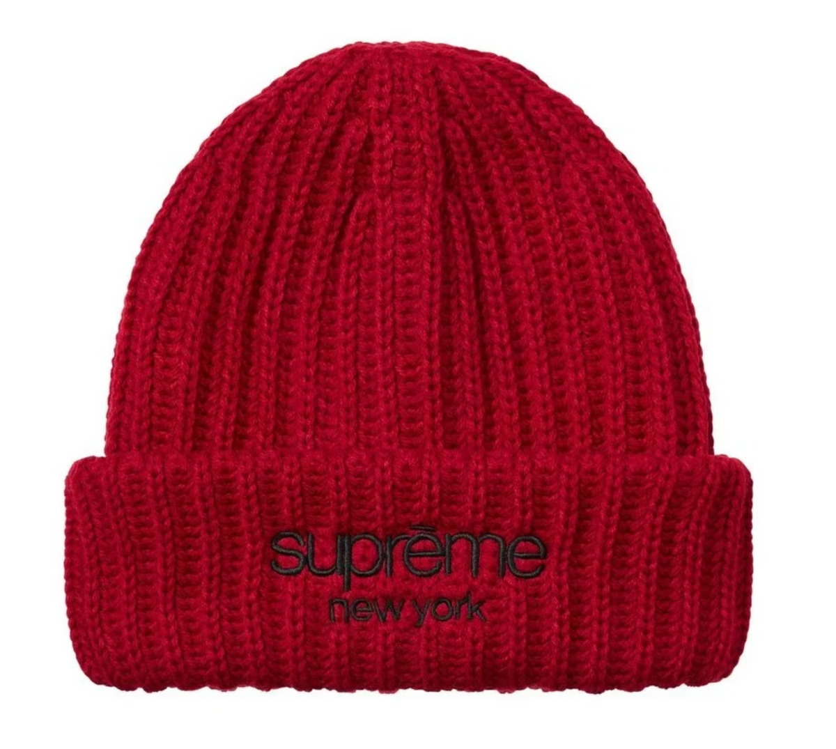 Supreme Chunky Rib Beanie