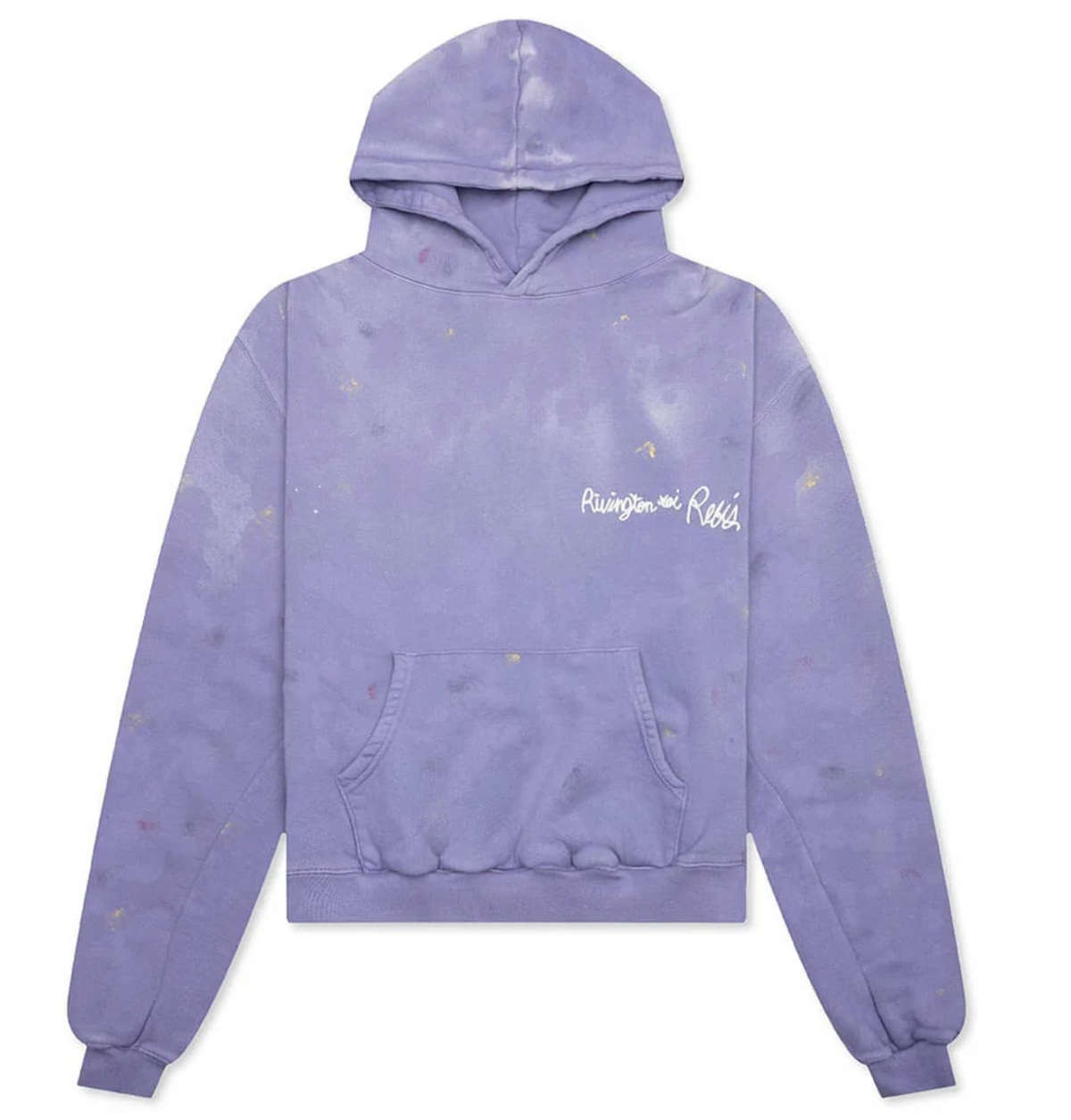 Rivington roi Rebis Men's Gym Bag Oversized Logo Embroidered Hoodie