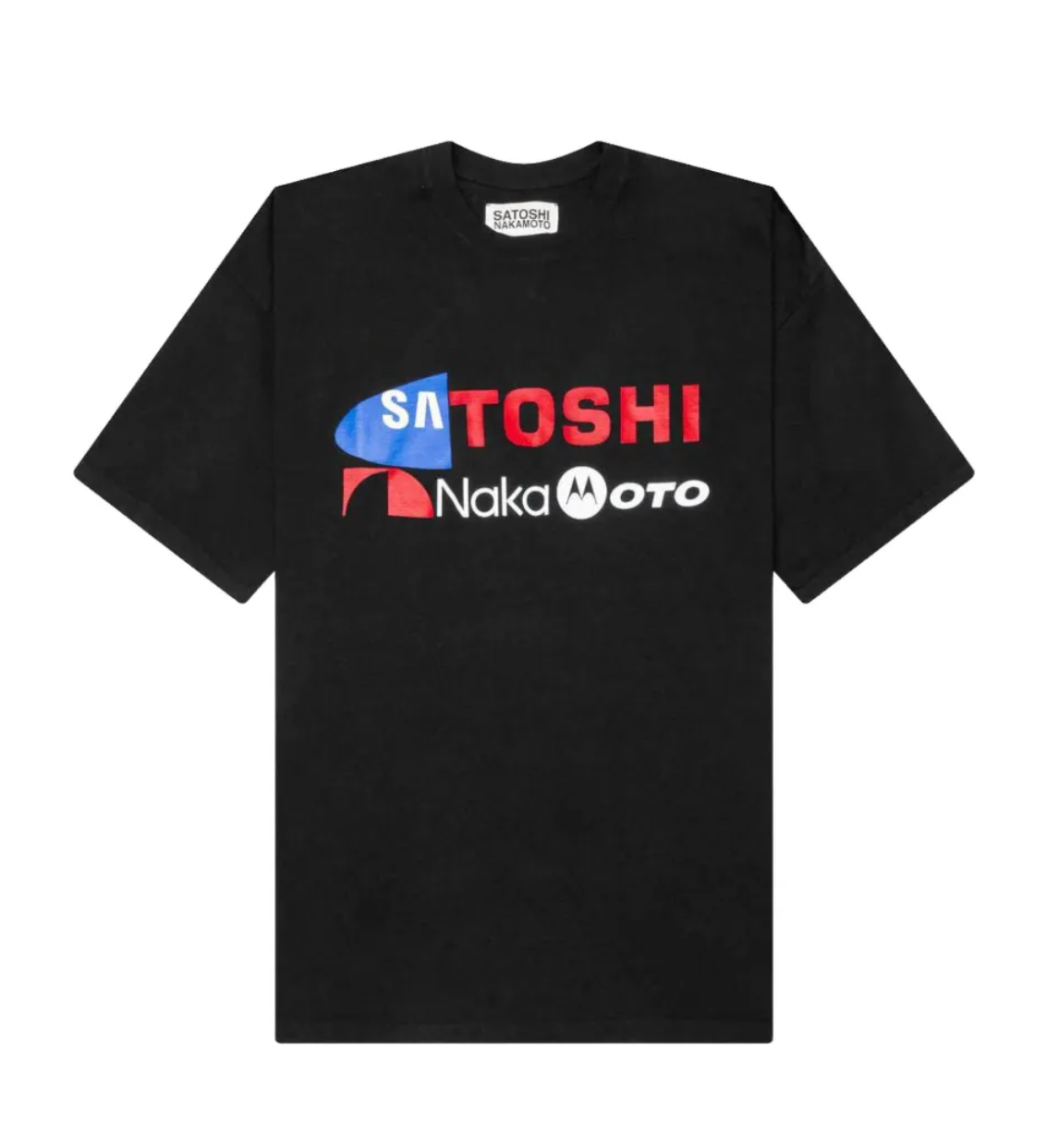 SATOSHI NAKAMOTO Tech Giants Tee