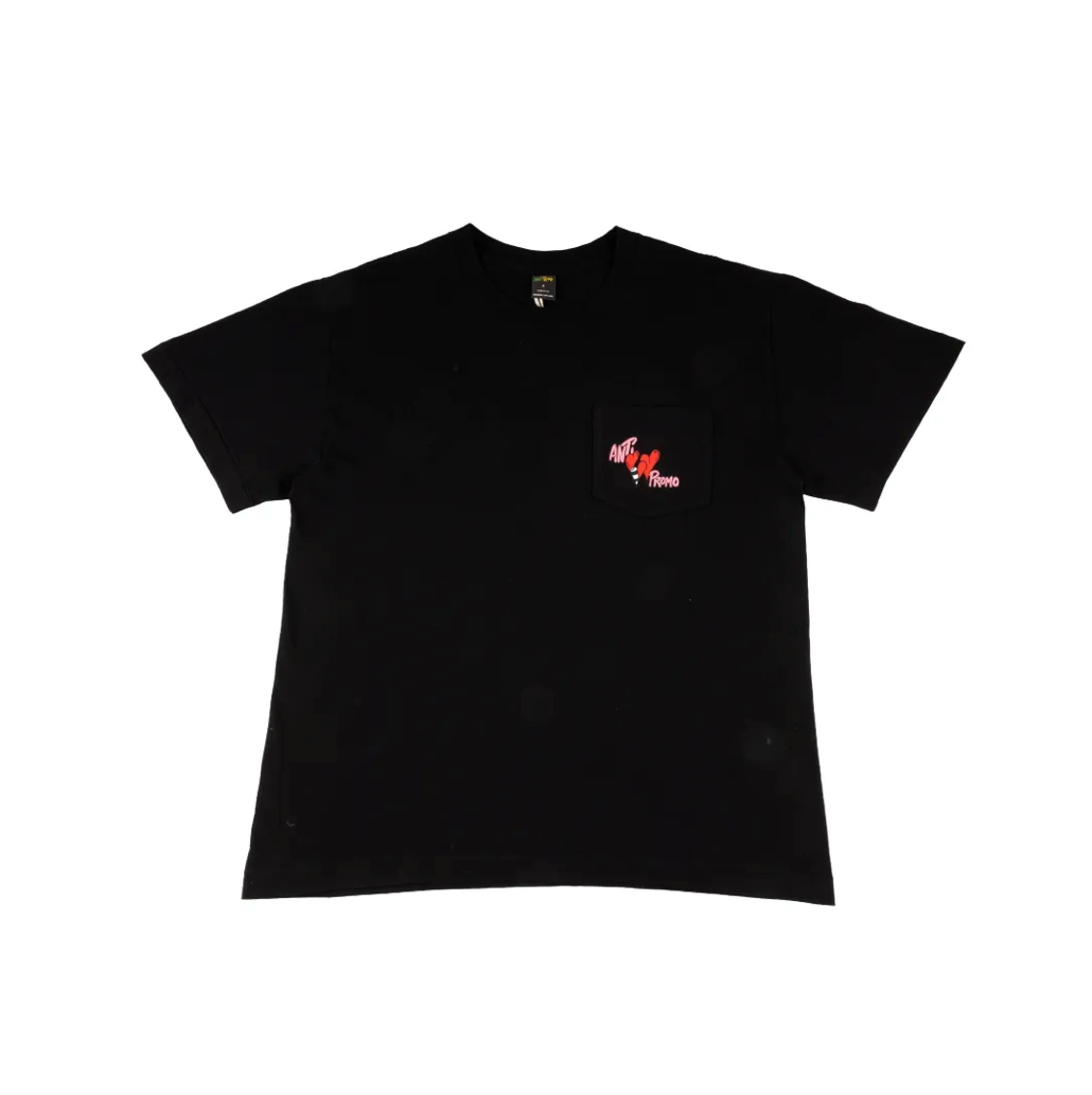 MATTY BOY ANTI PROMO MOUTH TEE BLACK