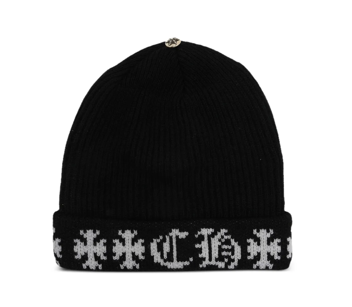 Chrome Hearts Stadium Big Daddy "Black" Beanie