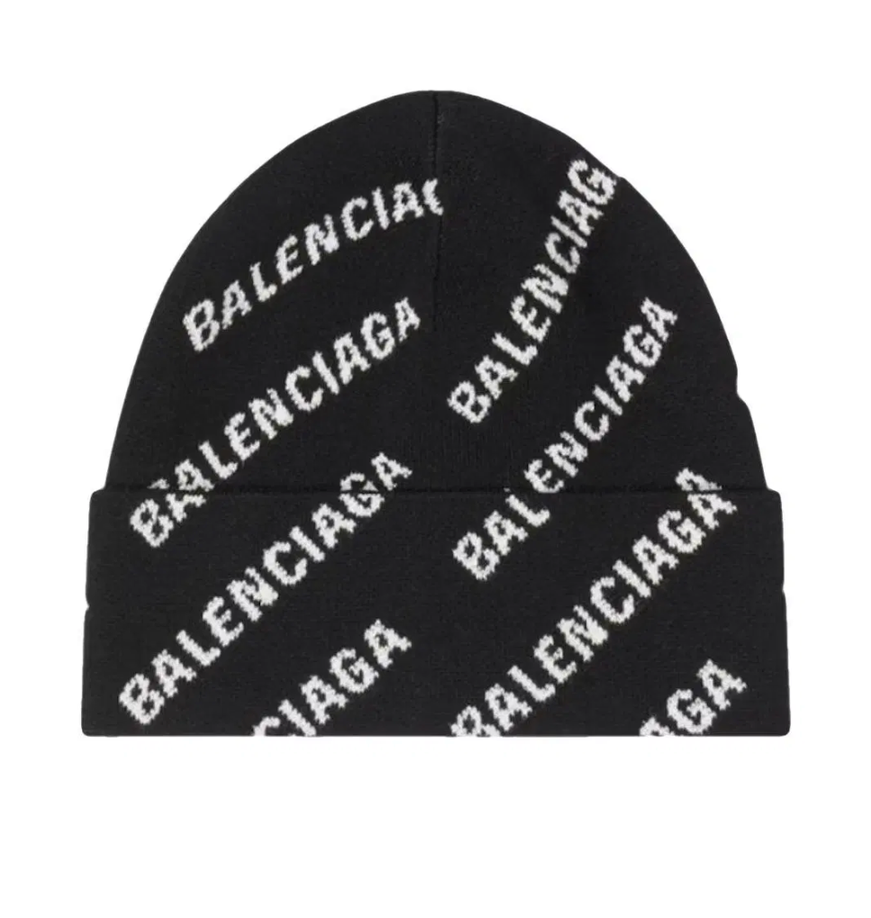 Balenciaga Logo Beanie