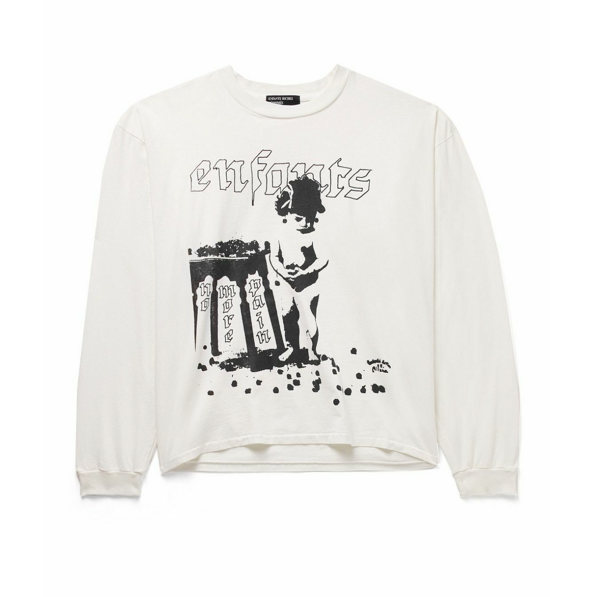 Enfants Riches Déprimés - Cherries Logo-Print Cotton-Jersey T-Shirt