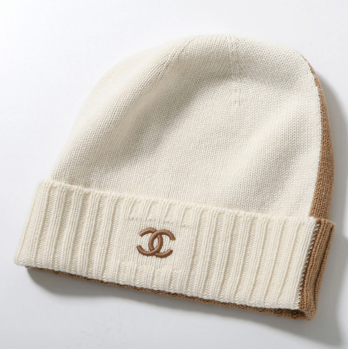 Chanel Two Tone Beanie