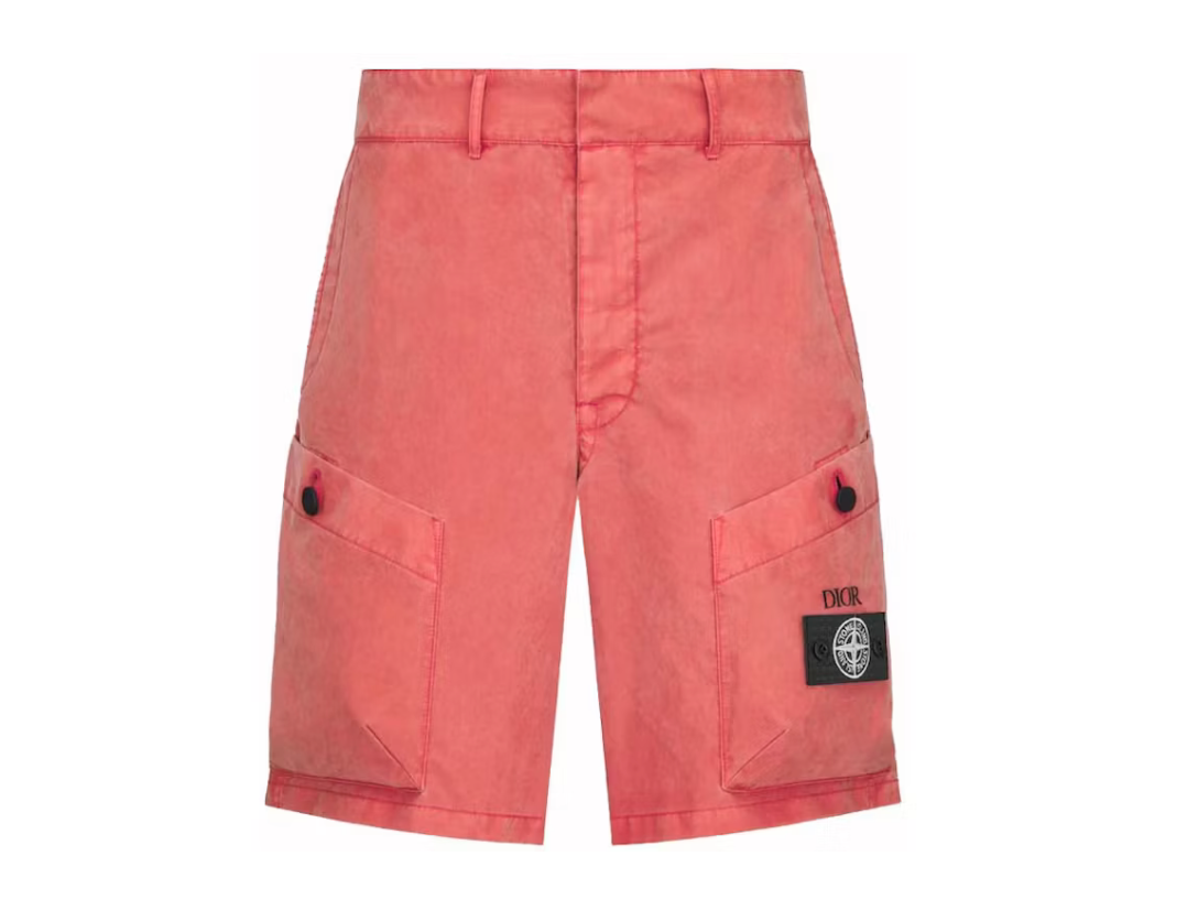 Stone Island x Dior Shorts "Pink"
