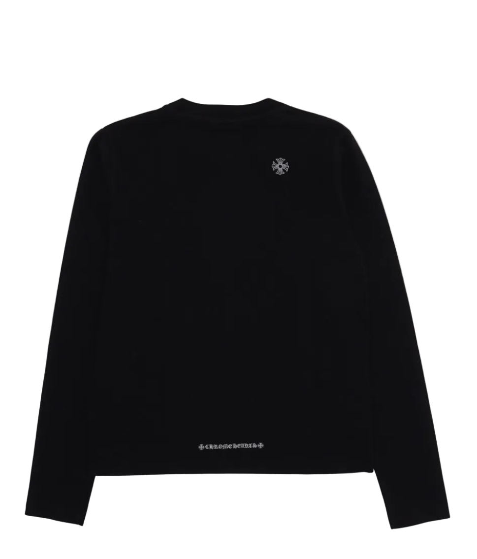Chrome Hearts Wmns Dagger L/S Tee 'Black'
