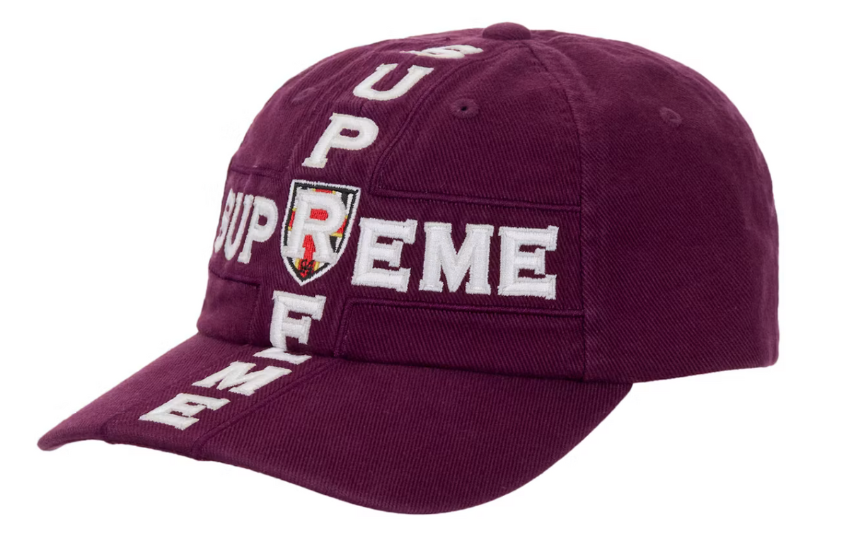 Supreme Cross 6-Panel Caps
