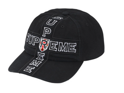 Supreme Cross 6-Panel Caps