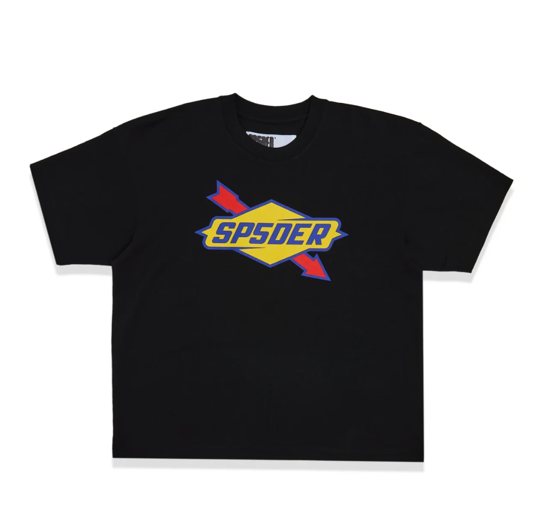 SP5DER Gas logo-print T-shirt