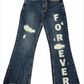 Forever Hungry Studded Denim Jeans