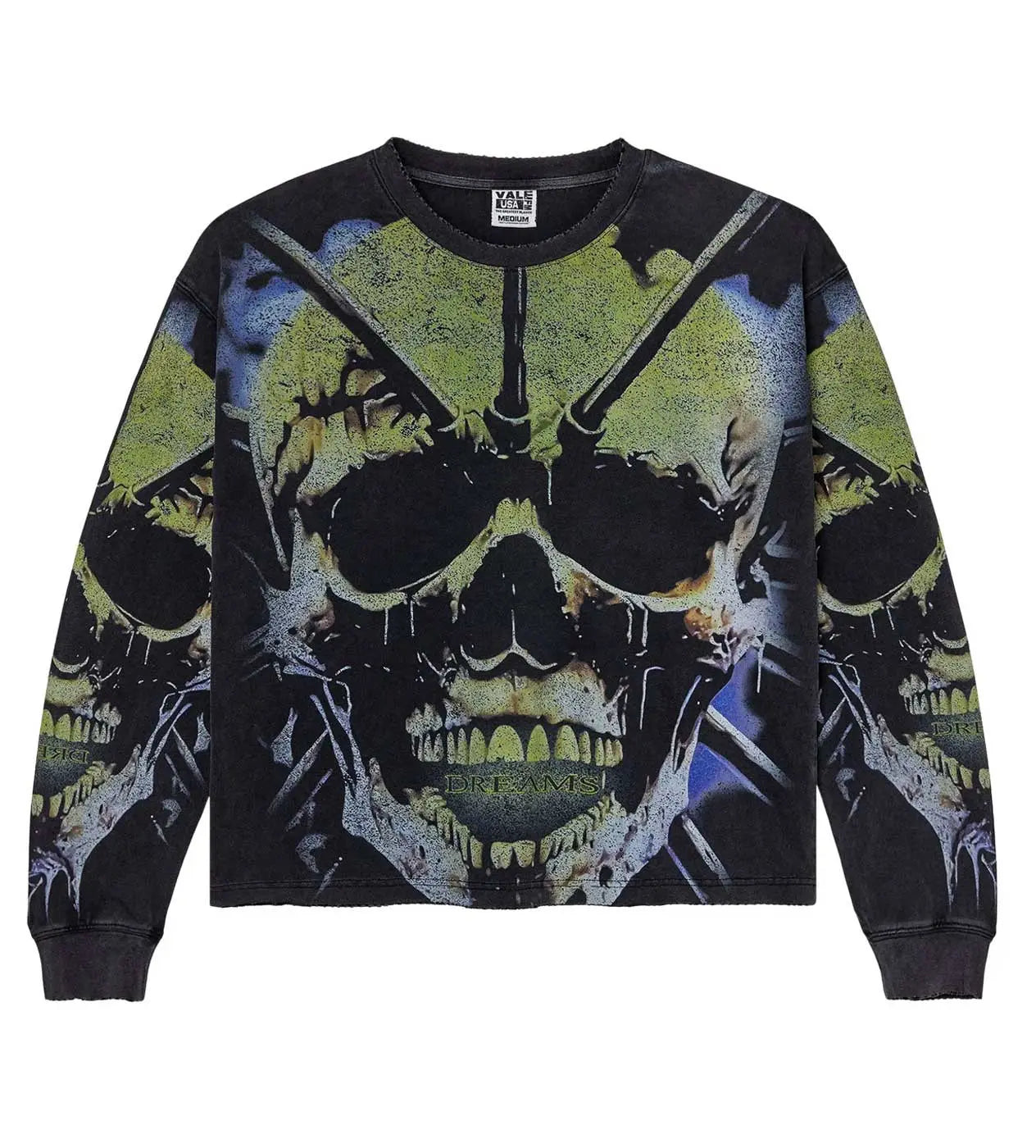 Vale State Skull L/S T-Shirt