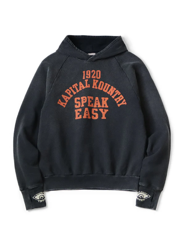 Kapital SWT Raglan Knit Hoodie