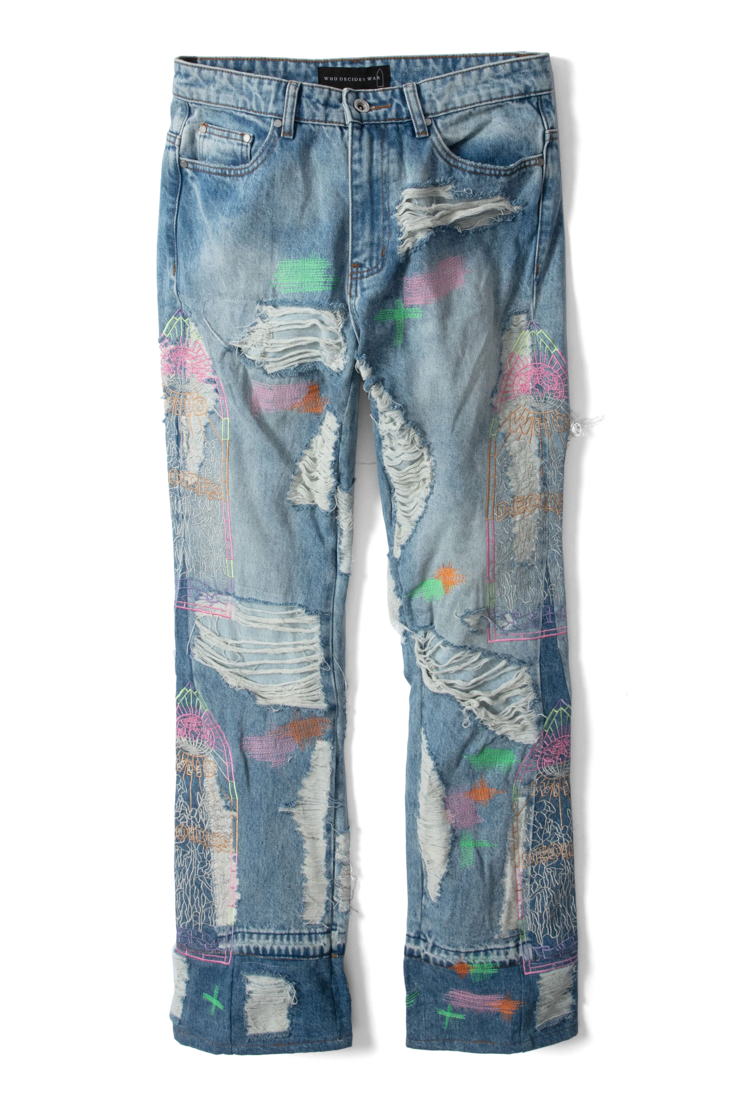 Who Decides War Technicolor Jeans