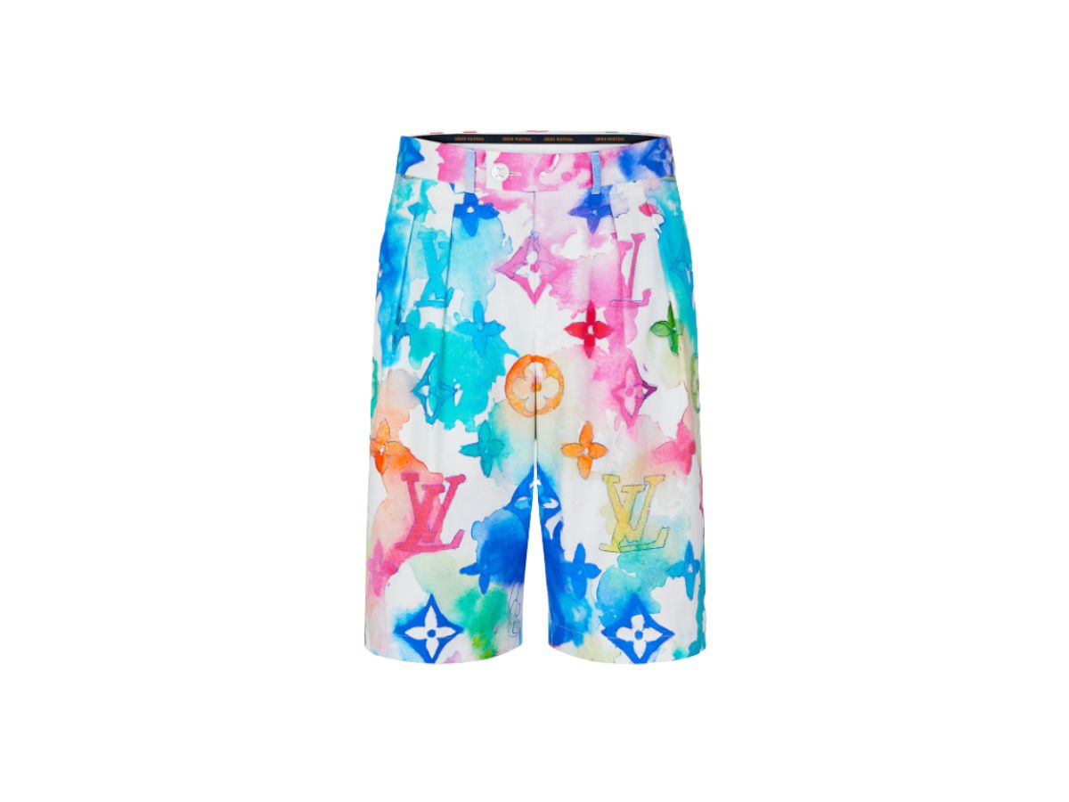 Louis Vuitton Watercolor Monogram Shorts