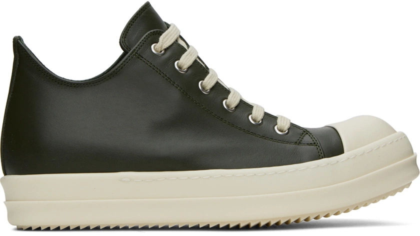 Rick Owens Ramone Low Sneakers "Green"